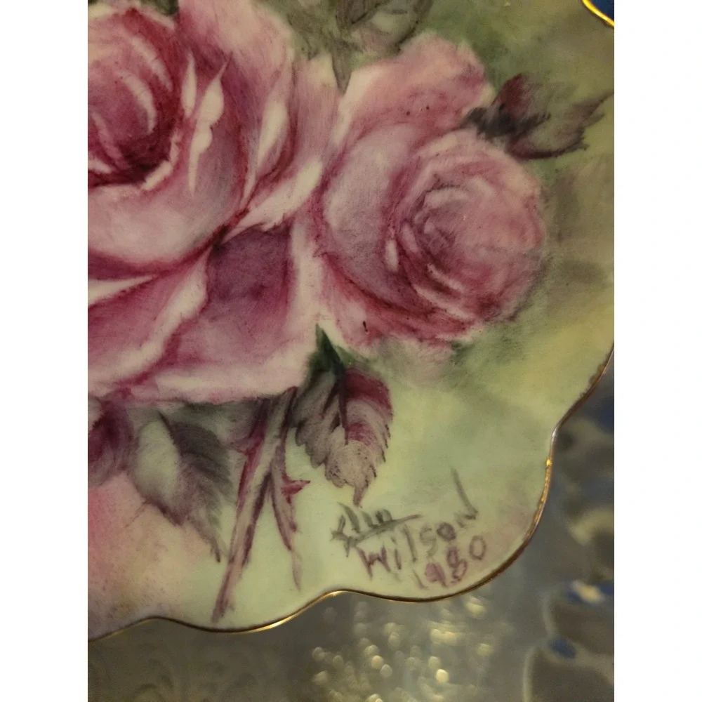 vintage limoges porcelain trinket dish
